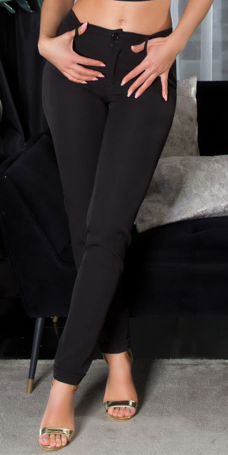 musthave broek zakelijke uitstraling zwart